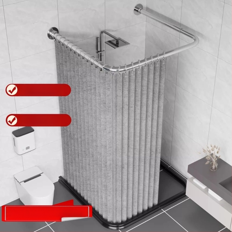 U-kujuline kokkupandav dušikardin, nähtamatu magnetiline dušikardin, augustamata dušikardina komplekt, kaarjas hügieeniline