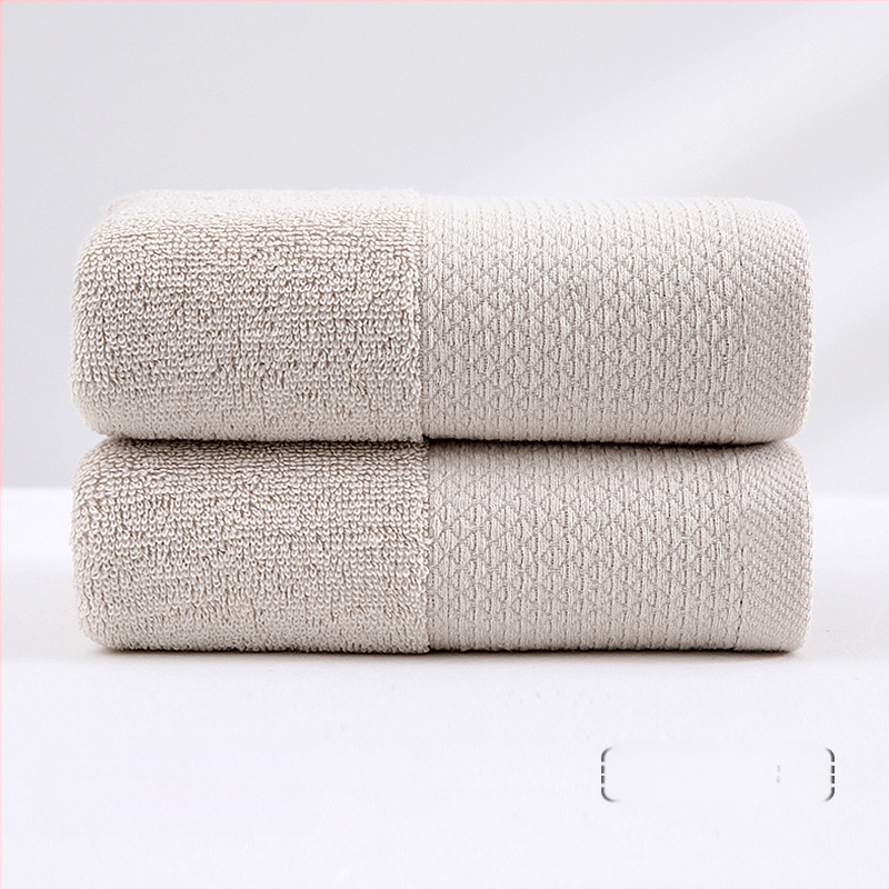 „Gaoyang“ grynos medvilnės rankšluostis namams, vienos pakuotės poroms, trijų spalvų rankšluostis, minkštas ir sugeriantis, visiškai medvilninis rankšluostis maudynėms