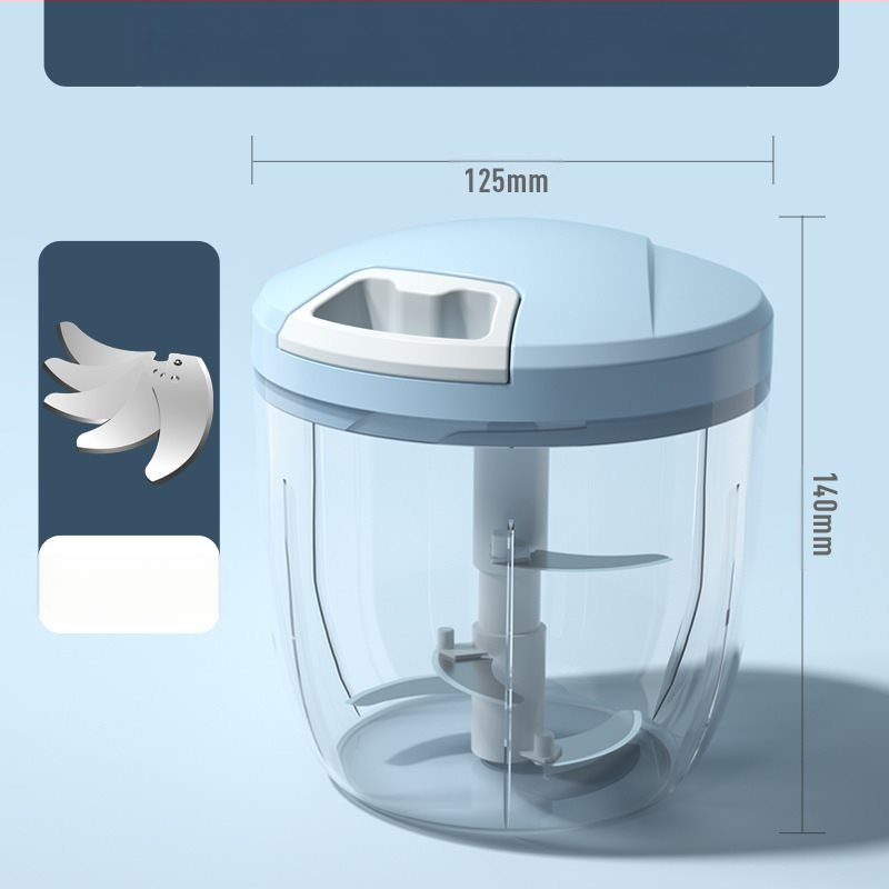 Rankinis česnakų presas namams