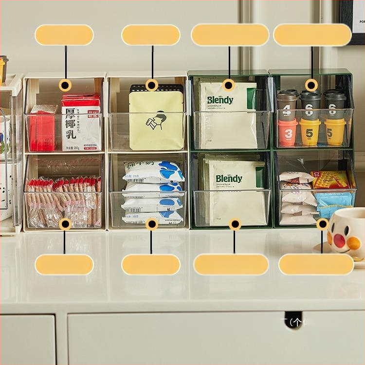 Gyári kapszulás kávétároló asztali irodai teaszoba bár kiállító doboz snackek fülbe akasztható teafilter tároló állvány