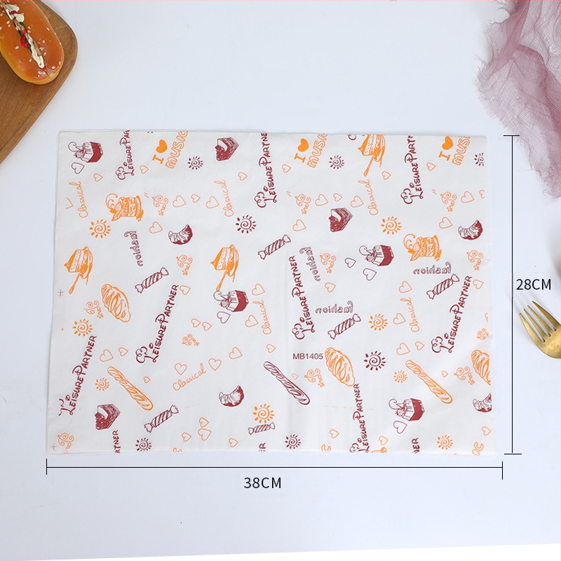 Võileivapaber, õli imav õlikindel riisikobarapaber, kaetud paber, leivaõli, vahapaber, küpsetamispaber, toiduõlipaber