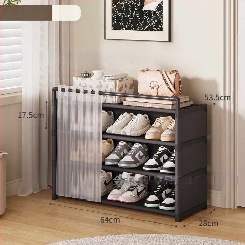 Jalanõude riiul kodu sissepääsu jaoks mitmekihiline sahtlitega kingakapp lihtne kingakapp üürikorteritele ei võta ruumi