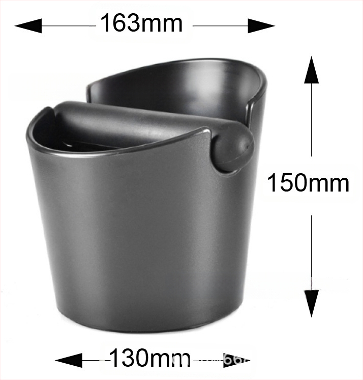 Tehase otsetarne laos kohvipulbri padja räbuämber ABS-ist räbuämber kohvibaari matt hoiuämber kohvimasina sobitamine