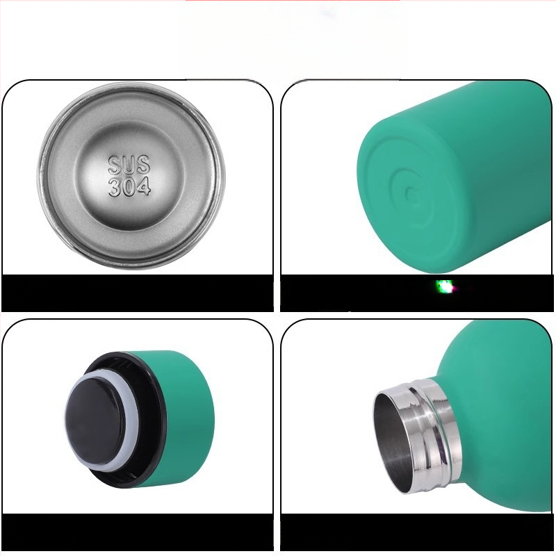 Kummivärv Sport väikese suuga pudel vaakumtops kahekihiline vaakum 304 roostevabast terasest Coca-Cola pudel kuum Ameerika väikese suuga tass