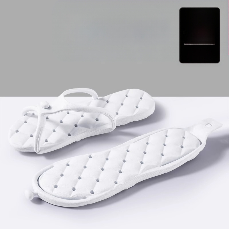 Ceļojumu čības Pārnēsājamas neslīdošas ceļojumu sandales Sieviešu sandales Čības Komandējuma peldēšanas saliekamās vīriešu vannas istabas viesnīcas