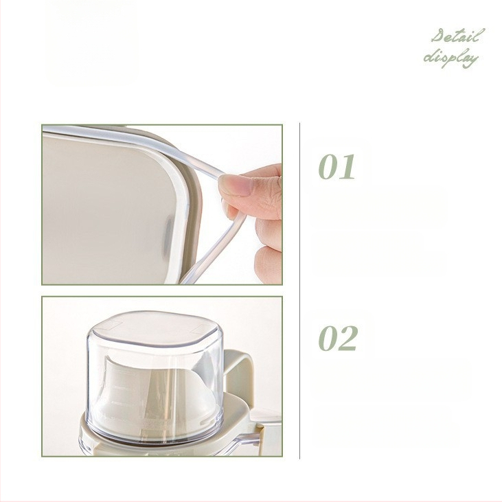 Nedvességálló, hordozható, lezárt üveges gabonapehely üveg konyhai tárolódoboz átlátszó kisállateledel rizsvödör tea tárolóedény