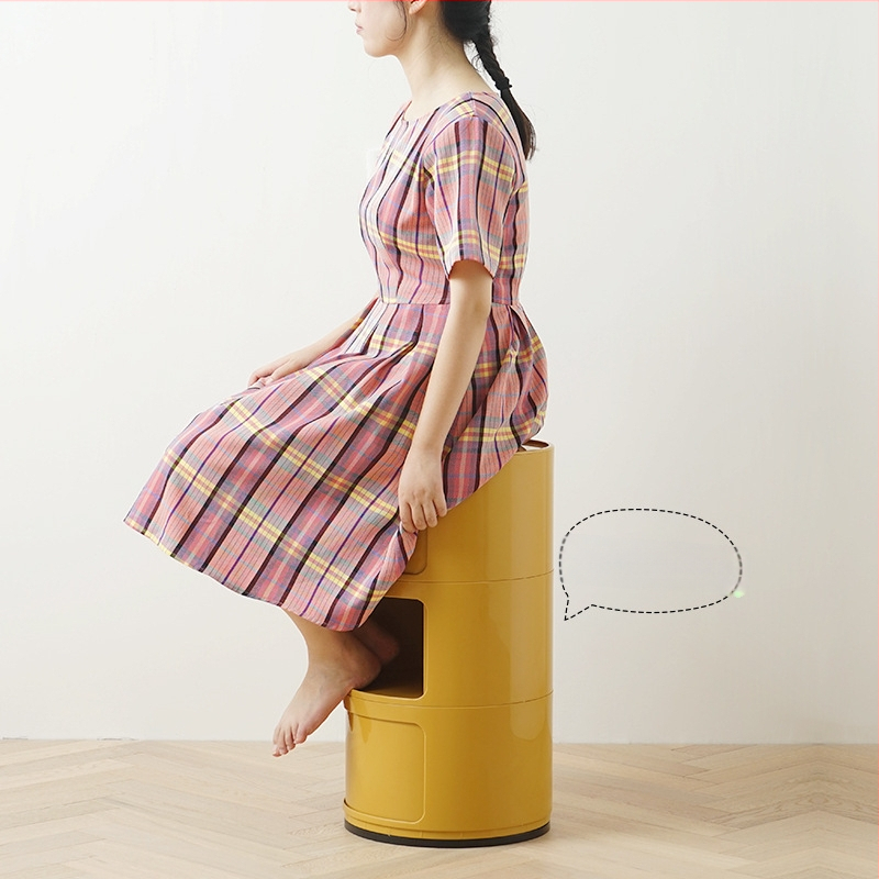 Nordic Ins Internet Celebrity ümar öökapp moodne minimalistlik plastmassist hoiukapp elutoa hoiukapp mitmekihiline väike külgkapp