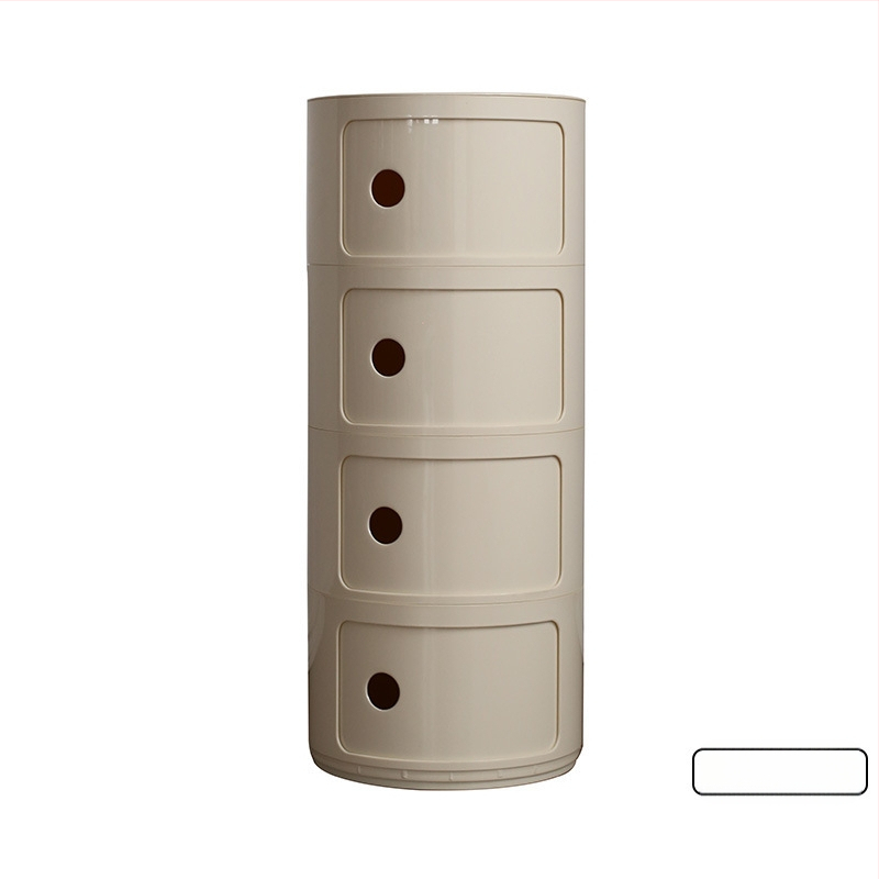 Nordic Ins Internet Celebrity ümar öökapp moodne minimalistlik plastmassist hoiukapp elutoa hoiukapp mitmekihiline väike külgkapp