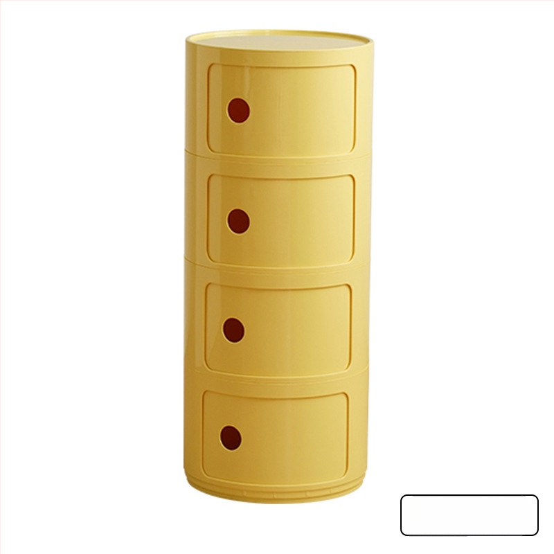 Nordic Ins Internet Celebrity ümar öökapp moodne minimalistlik plastmassist hoiukapp elutoa hoiukapp mitmekihiline väike külgkapp