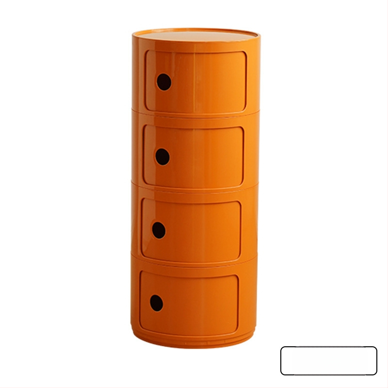 Nordic Ins Internet Celebrity ümar öökapp moodne minimalistlik plastmassist hoiukapp elutoa hoiukapp mitmekihiline väike külgkapp