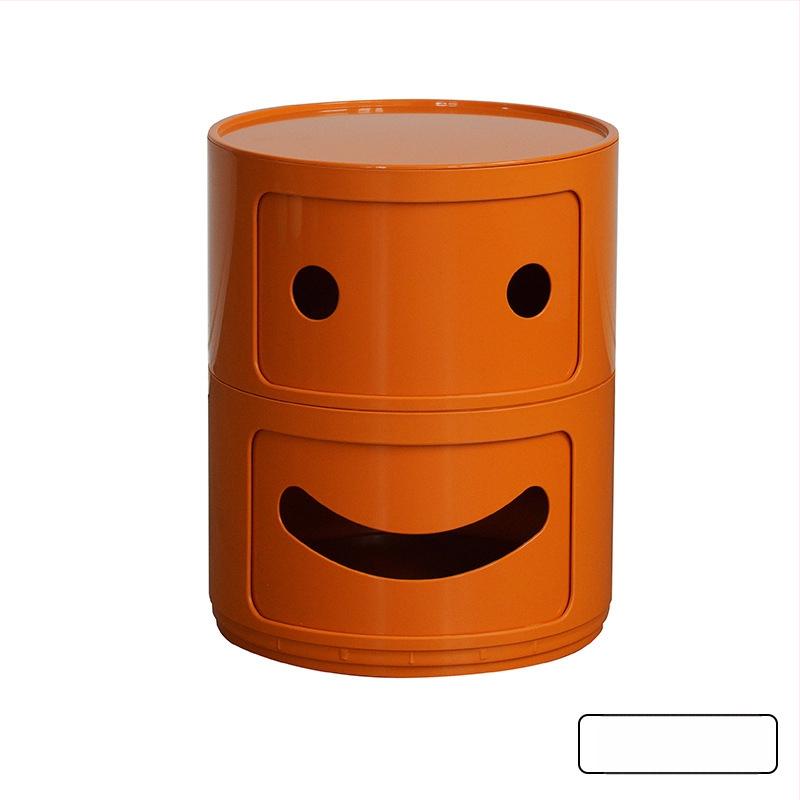 Nordic Ins Internet Celebrity ümar öökapp moodne minimalistlik plastmassist hoiukapp elutoa hoiukapp mitmekihiline väike külgkapp