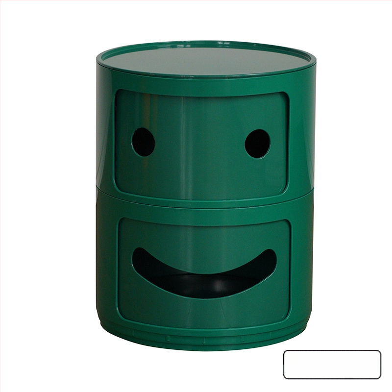 Nordic Ins Internet Celebrity ümar öökapp moodne minimalistlik plastmassist hoiukapp elutoa hoiukapp mitmekihiline väike külgkapp