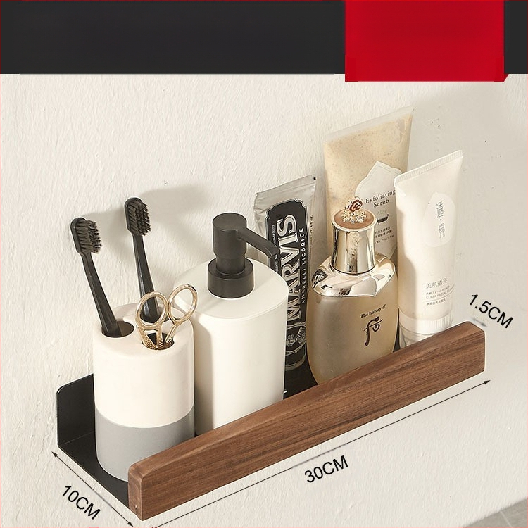 Kreminio stiliaus rąstinė tualeto laikymo lentyna, praplatinta be perforatoriaus, tualeto, vonios kambario, praustuvo laikymo lentyna