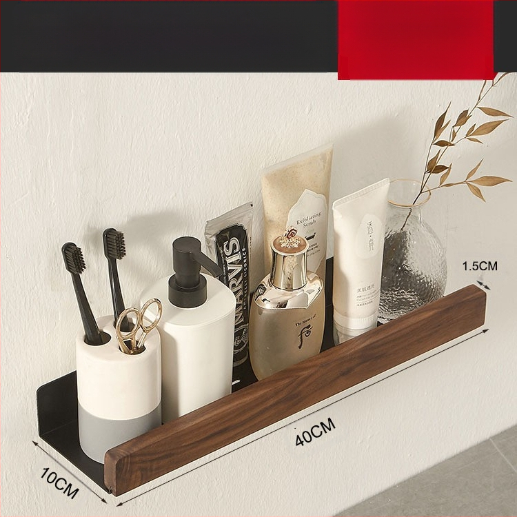 Kreminio stiliaus rąstinė tualeto laikymo lentyna, praplatinta be perforatoriaus, tualeto, vonios kambario, praustuvo laikymo lentyna