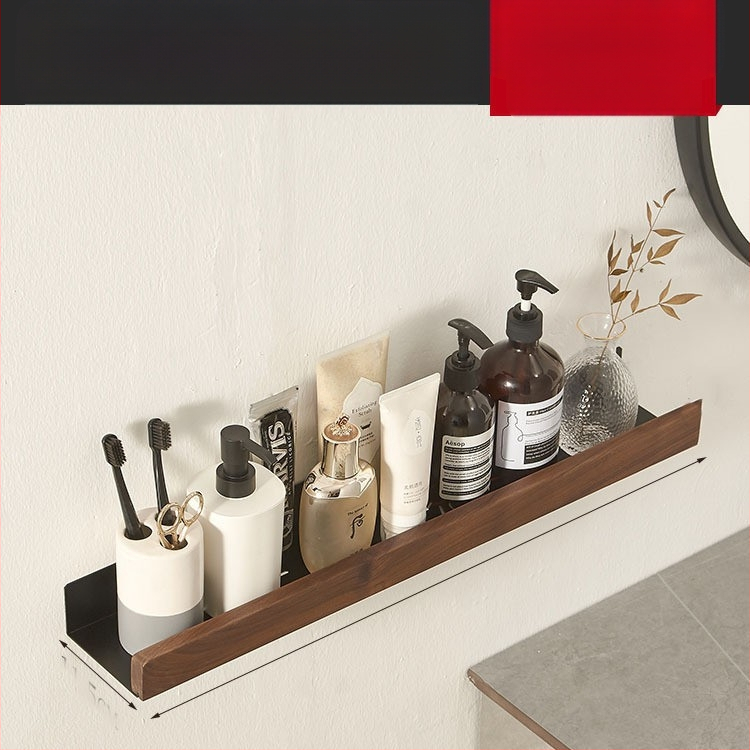 Kreminio stiliaus rąstinė tualeto laikymo lentyna, praplatinta be perforatoriaus, tualeto, vonios kambario, praustuvo laikymo lentyna