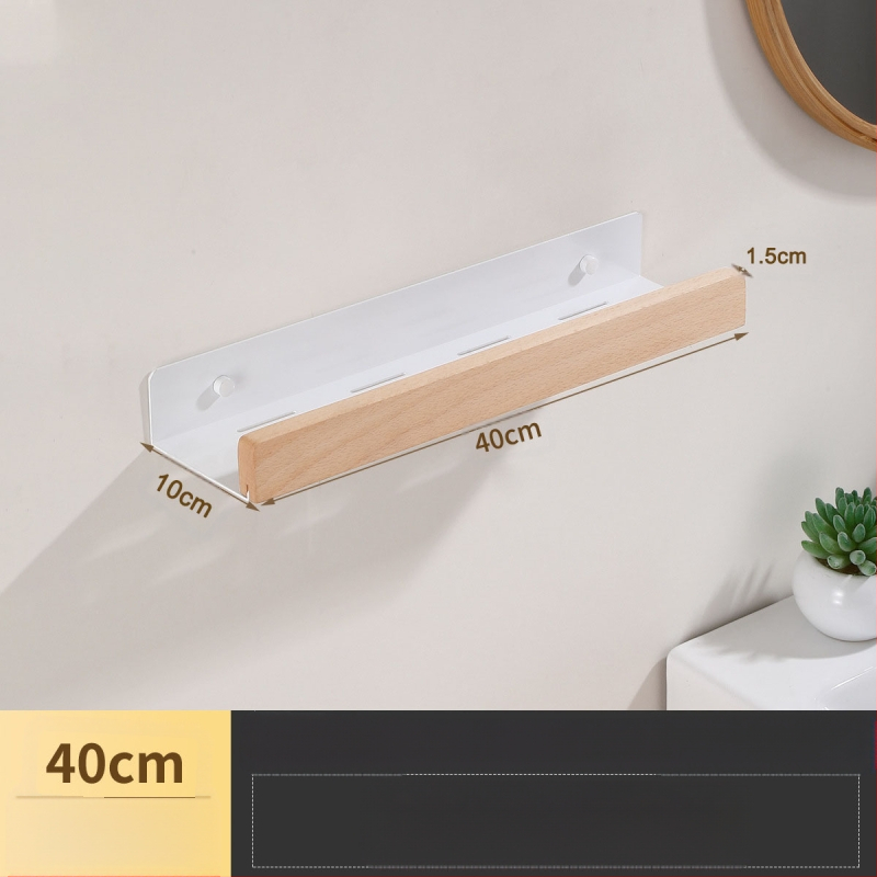 Kreminio stiliaus rąstinė tualeto laikymo lentyna, praplatinta be perforatoriaus, tualeto, vonios kambario, praustuvo laikymo lentyna