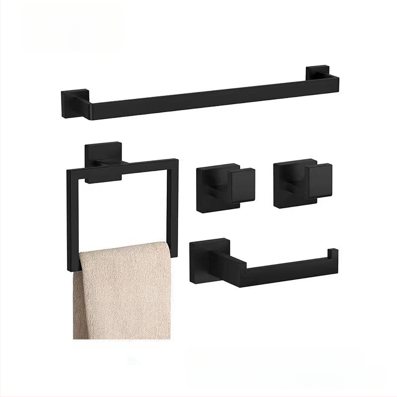 ♡Skersinis kvadratinis vamzdinis rankšluosčių kabykla, nerūdijančio plieno rankšluosčių kabykla, rankšluosčių žiedas, vonios kambario palto kabliukas, servetėlių laikiklis, vonios kambario pakabinimas