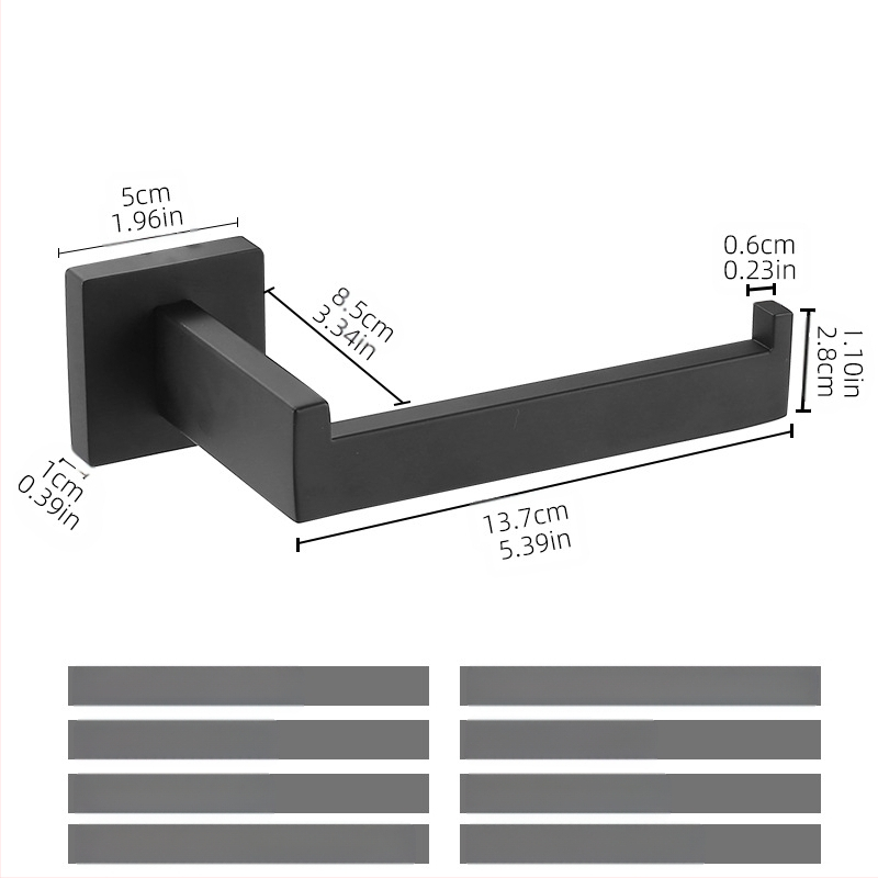 ♡Skersinis kvadratinis vamzdinis rankšluosčių kabykla, nerūdijančio plieno rankšluosčių kabykla, rankšluosčių žiedas, vonios kambario palto kabliukas, servetėlių laikiklis, vonios kambario pakabinimas