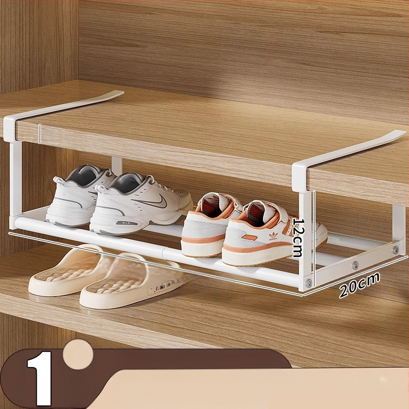 Sissetõmmatav kingariiul, majapidamiskingakapp, kihiline vahesein, kinga hoiustamise artefakt, ruumisäästlik rippkorv