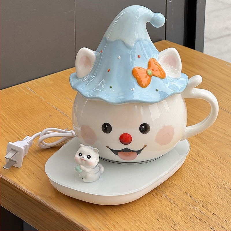 Tüdrukutele mõeldud kruus, nägus kontori kummitustega veekruus, sünnipäevakingitus, eriti ilusa kassikujuline keraamika hulgimüük