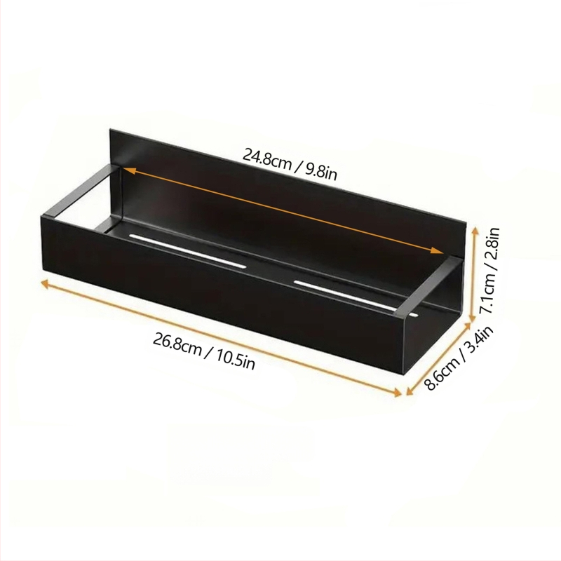 Pārrobežu ledusskapja sānu piekaramā magnētiskā absorbcijas uzglabāšanas kaste virtuves uzglabāšanas apdares uzglabāšanas caurumu dēļa magnētiskais sienas plaukts