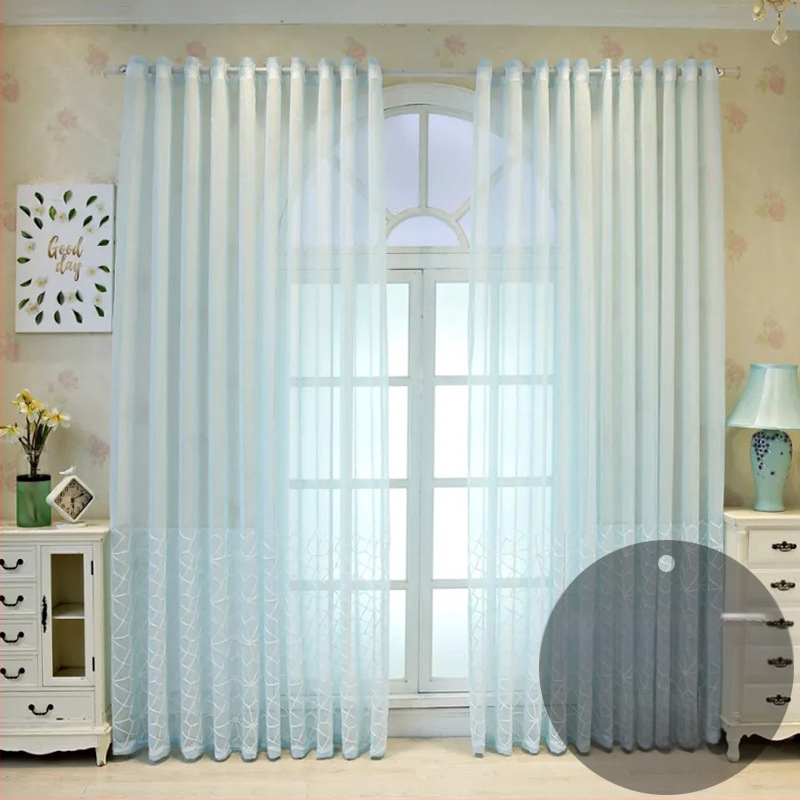 Nagykereskedelmi francia csipke ablakfüggöny otthoni nappali hálószoba félárnyékoló ablakfüggöny romantikus fehér csipke erkélyfüggöny