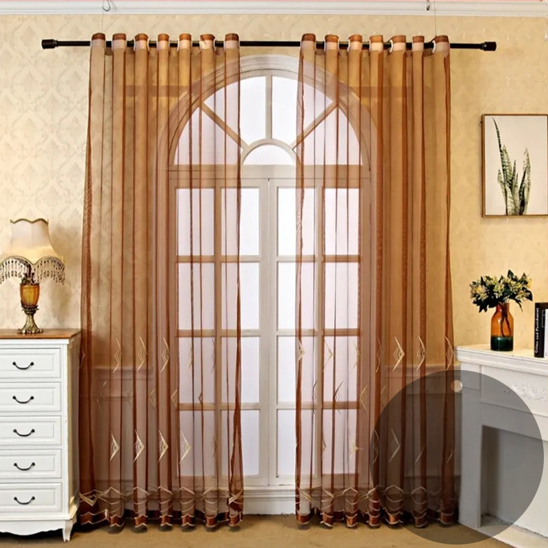 Nagykereskedelmi francia csipke ablakfüggöny otthoni nappali hálószoba félárnyékoló ablakfüggöny romantikus fehér csipke erkélyfüggöny