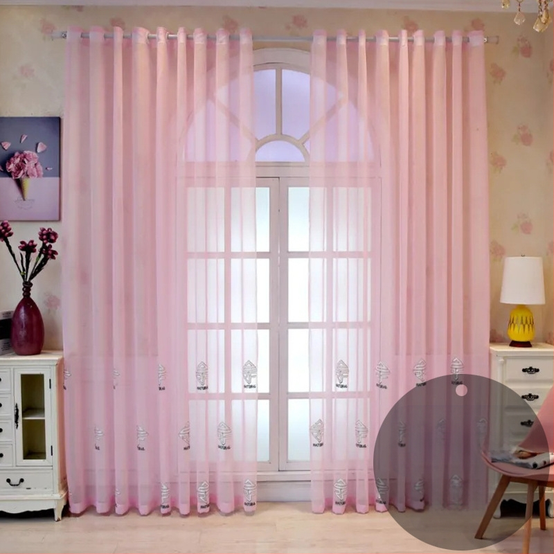 Nagykereskedelmi francia csipke ablakfüggöny otthoni nappali hálószoba félárnyékoló ablakfüggöny romantikus fehér csipke erkélyfüggöny