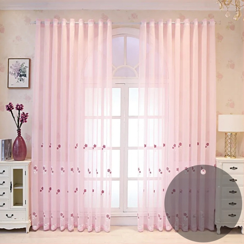 Nagykereskedelmi francia csipke ablakfüggöny otthoni nappali hálószoba félárnyékoló ablakfüggöny romantikus fehér csipke erkélyfüggöny