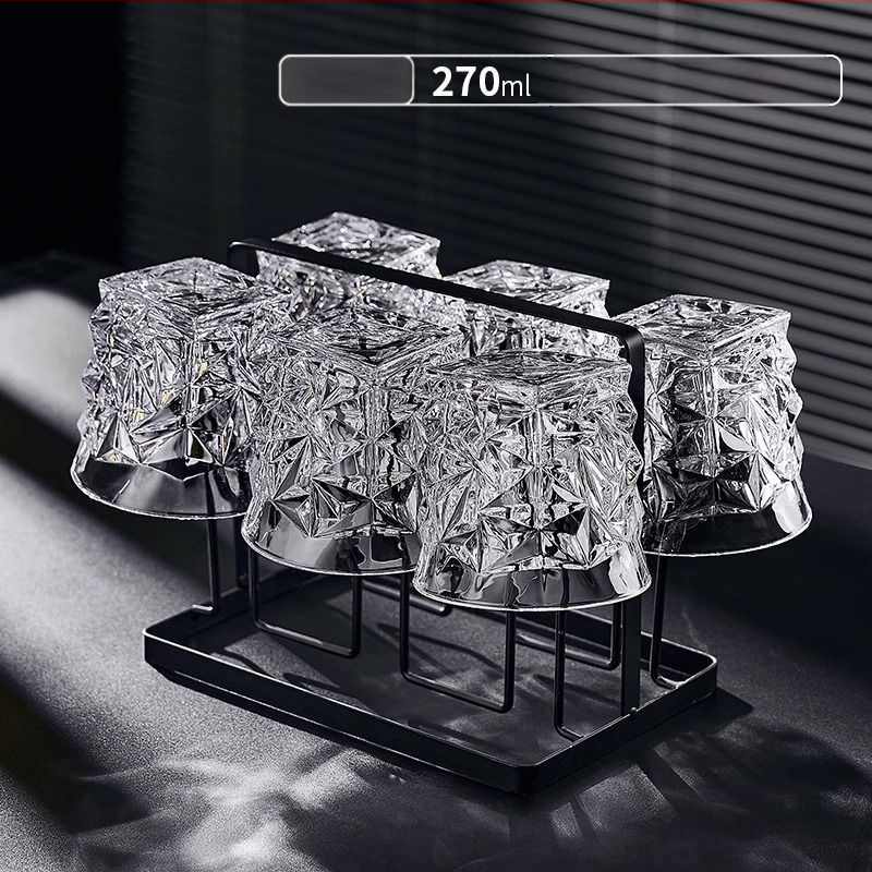 Viskiklaas majapidamiskristallklaas brändiveiniklaas loominguline õlleklaasi baarikomplekt