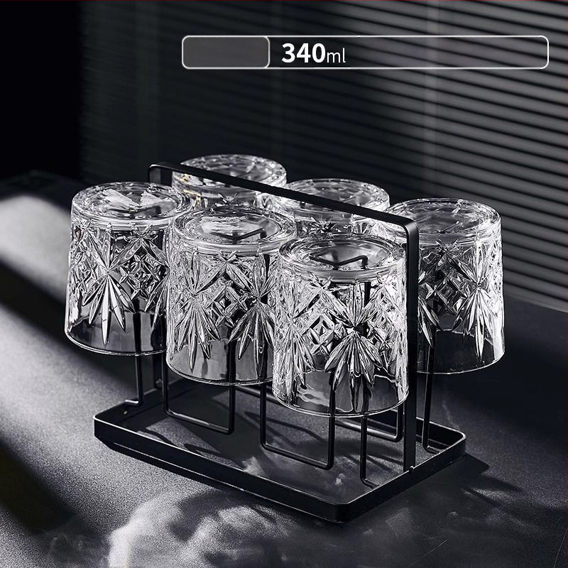 Viskiklaas majapidamiskristallklaas brändiveiniklaas loominguline õlleklaasi baarikomplekt