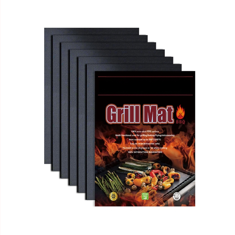 Grillimatt, kõrge temperatuurikindel õlikindel matt, majapidamises kasutatav teflonmatt, grillimatt, mittenakkuv ahjumatt, grillimatt