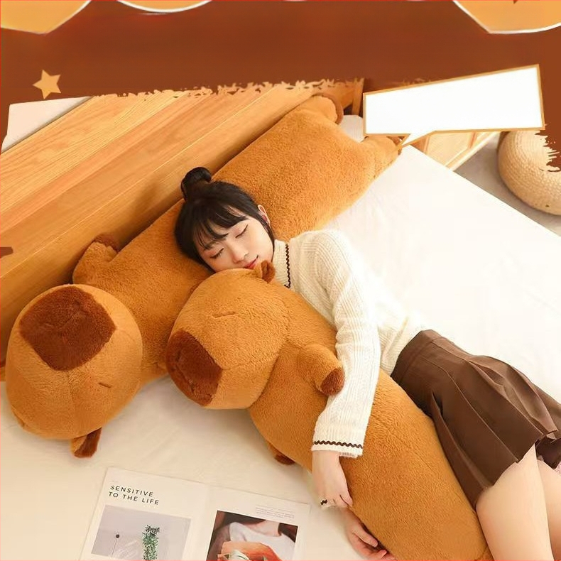 Kapibara Kapybara Bábika Roztomilá plyšová hračka Spací vankúš Spacia bábika Dievča Darček