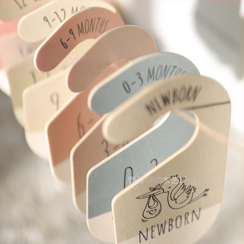 Új baba fa elválasztó otthon hálószoba szekrény méretű elválasztó fa babaruhák elválasztó tányér