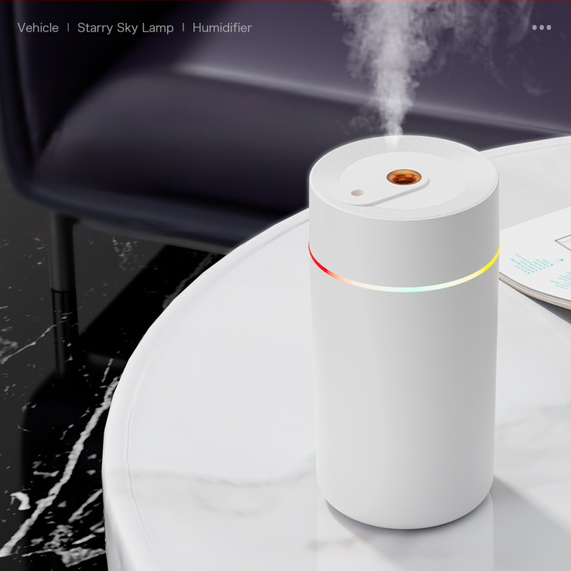 Mitrinātājs Krāsains zvaigžņotu debesu automašīnas mitrinātājs Guļamistaba Mājsaimniecība Maza mini krāsaina krūzes aromterapijas iekārta Pārrobežu