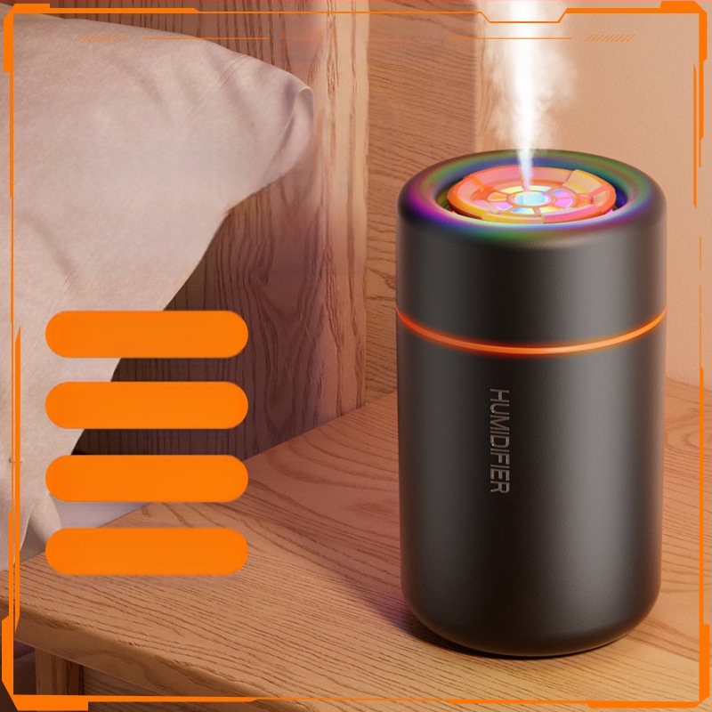 Párásító otthoni víz hálószoba néma anya és baba aromaterápia színes fények iroda asztali kis mini