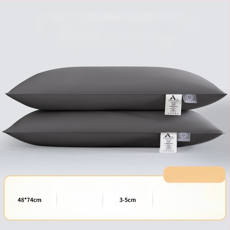 [Cumpără unul, primești unul gratuit] Pereche de perne de hotel de cinci stele, cu miez de pernă lavabilă pentru un singur adult, protecție pentru gât, miez de pernă din catifea cu pene