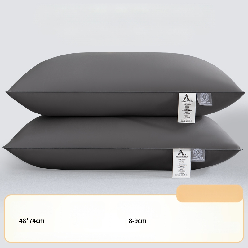 [Cumpără unul, primești unul gratuit] Pereche de perne de hotel de cinci stele, cu miez de pernă lavabilă pentru un singur adult, protecție pentru gât, miez de pernă din catifea cu pene