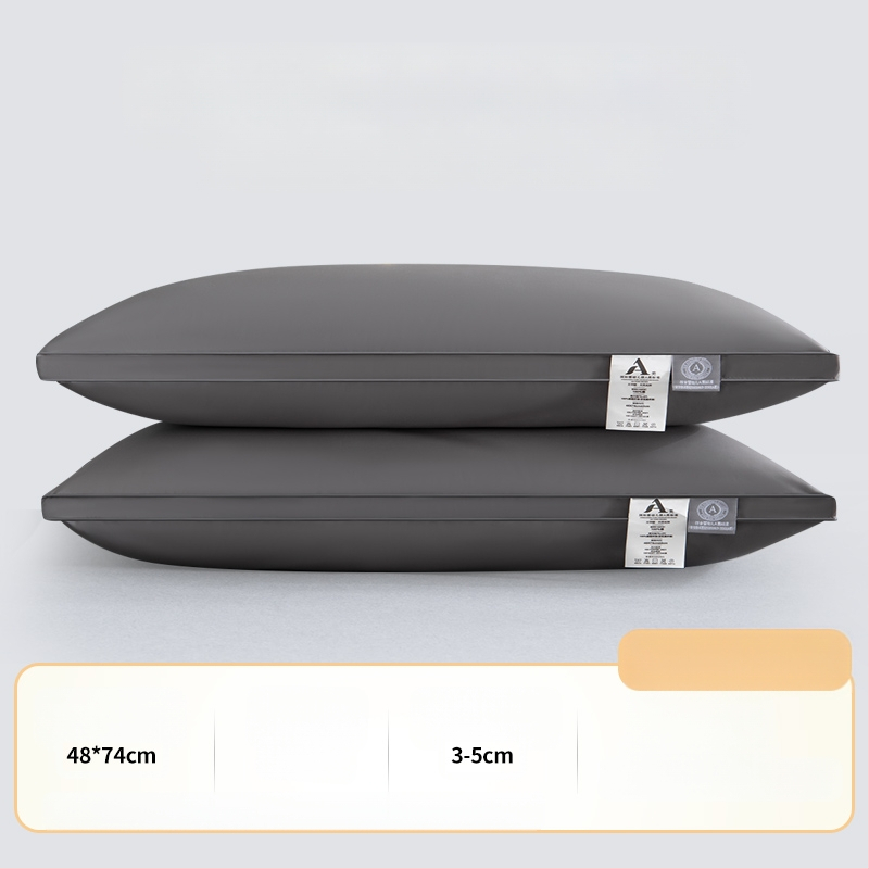 [Cumpără unul, primești unul gratuit] Pereche de perne de hotel de cinci stele, cu miez de pernă lavabilă pentru un singur adult, protecție pentru gât, miez de pernă din catifea cu pene