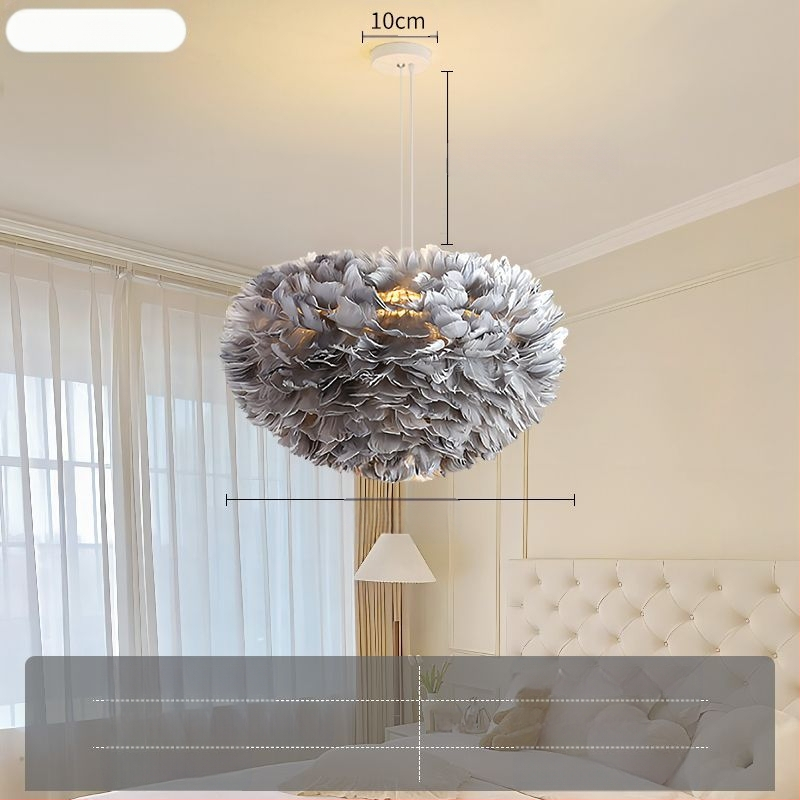 Severský moderný minimalistický personalizovaný kreatívny luster v štýle Ins-Style do jedálne, hlavná spálňa, perová lampa, luster v štýle Ins-Style