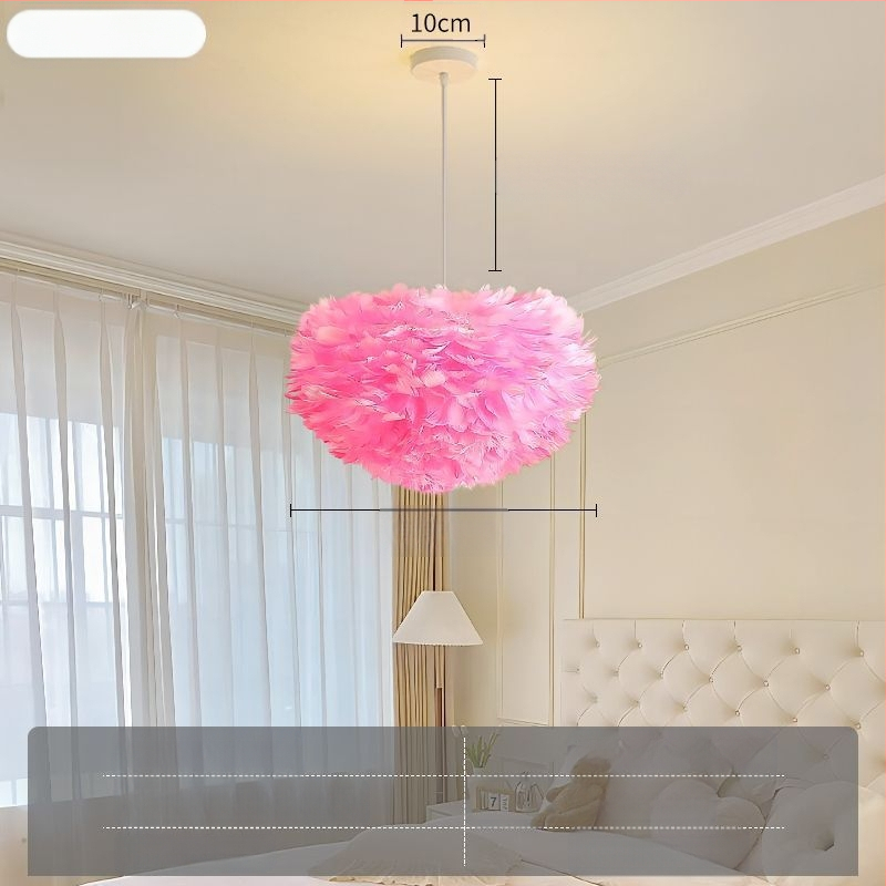 Severský moderný minimalistický personalizovaný kreatívny luster v štýle Ins-Style do jedálne, hlavná spálňa, perová lampa, luster v štýle Ins-Style