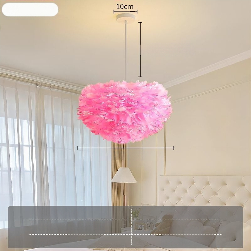 Severský moderný minimalistický personalizovaný kreatívny luster v štýle Ins-Style do jedálne, hlavná spálňa, perová lampa, luster v štýle Ins-Style