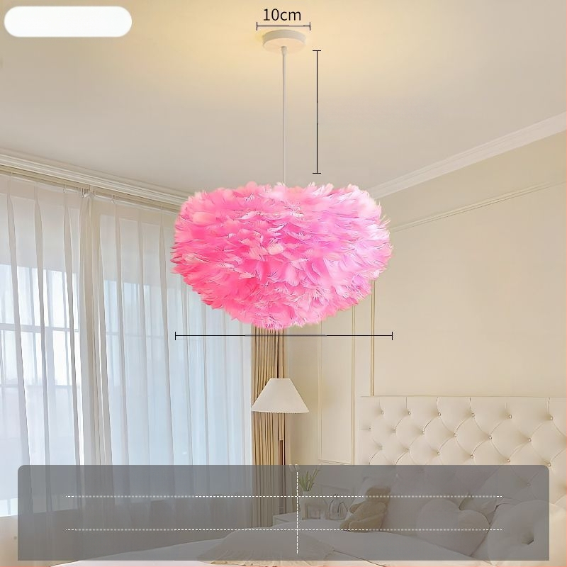 Severský moderný minimalistický personalizovaný kreatívny luster v štýle Ins-Style do jedálne, hlavná spálňa, perová lampa, luster v štýle Ins-Style