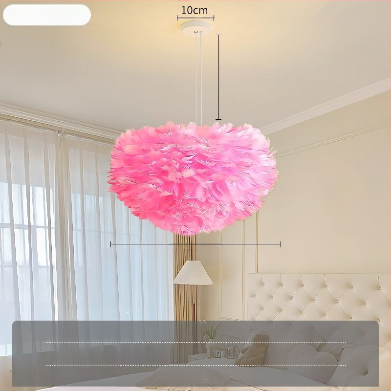 Severský moderný minimalistický personalizovaný kreatívny luster v štýle Ins-Style do jedálne, hlavná spálňa, perová lampa, luster v štýle Ins-Style