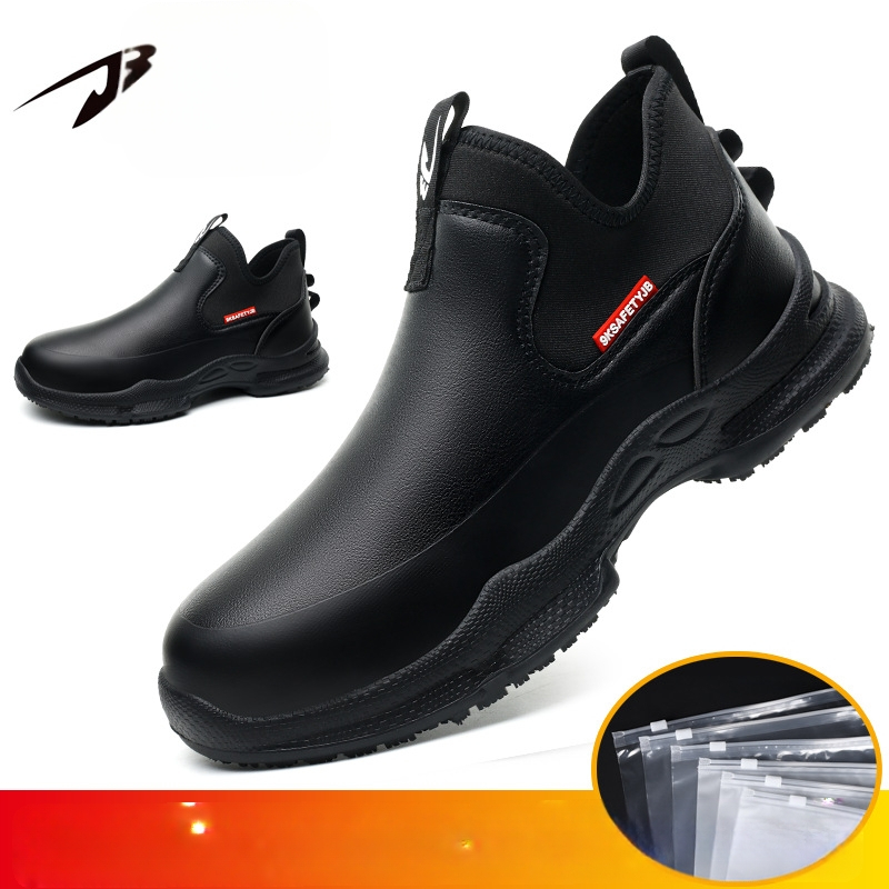 Didmeninė prekyba neslystančiais, aliejui atspariais virėjo batais, skirtais visiems metų laikams, universaliais, lengvais ir patogiais, minkštu padu, nepavargusiais pėdomis. Vyriški darbo batai.