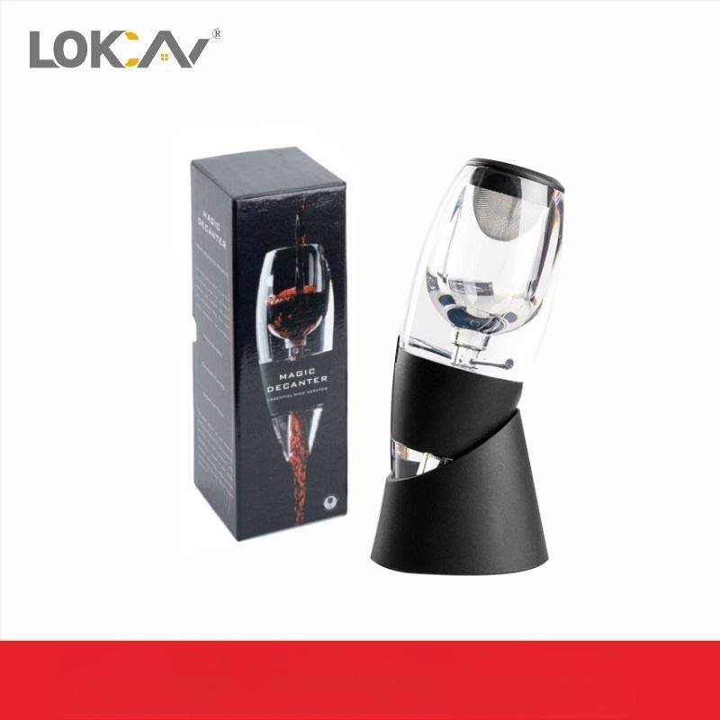 Bor forgó dekanter háztartási dekanter gyors vízesés automatikus luxus bor bor gyors dekanter