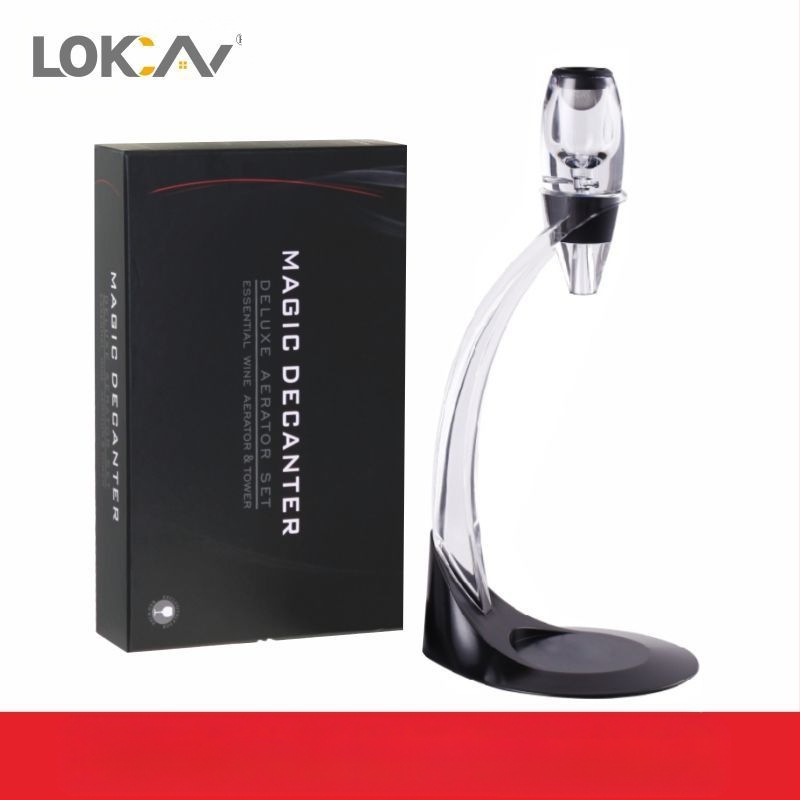 Bor forgó dekanter háztartási dekanter gyors vízesés automatikus luxus bor bor gyors dekanter