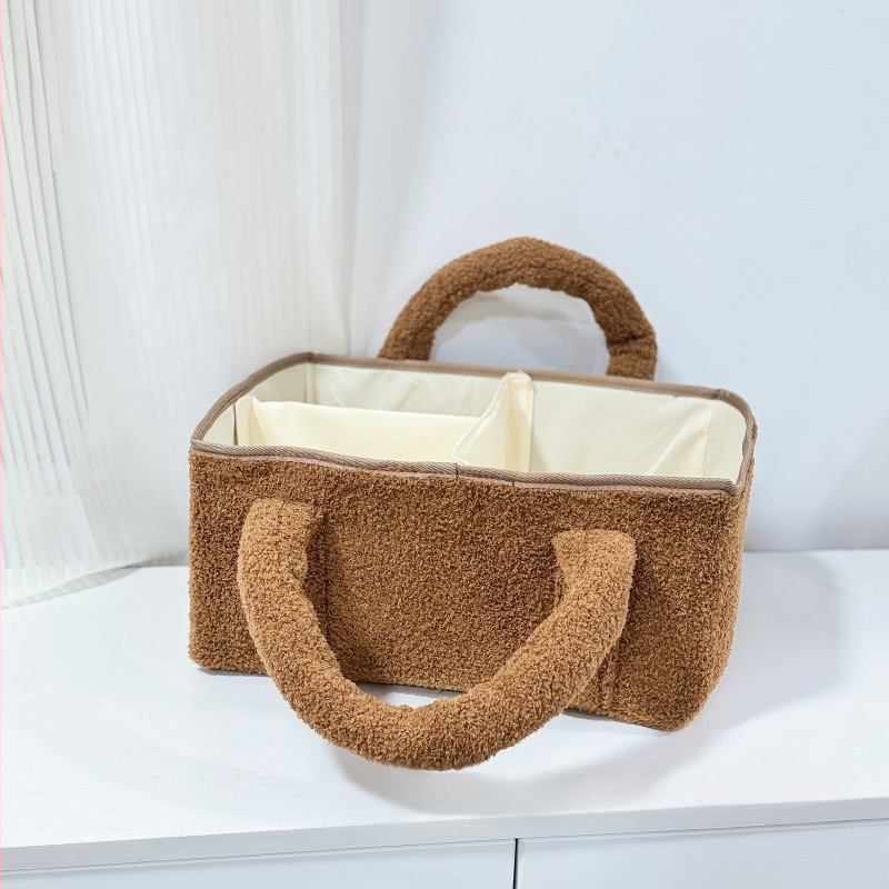 Piiriülene hulgimüügi otse tehasest, plush-hoiukorv ema- ja imikutele, mähkmepudelite viimistluskott, beebiriiete hoiustamine