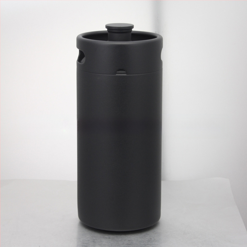 304 nerūdijančio plieno juoda mini alaus statinė kavos statinė dviejų alaus statinių alaus statinė „Amazon AliExpress“