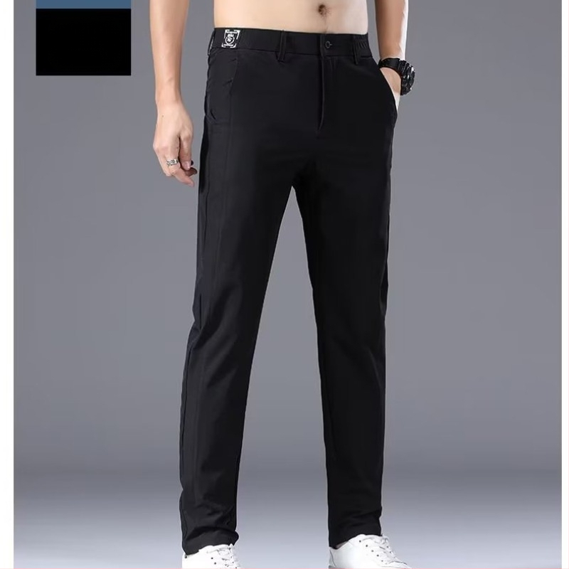 Őszi lélegző lezser nadrág férfi koreai stílusú karcsúsított szabású, egyszerű divatos, fiatalos, sokoldalú, mindennapi, elegáns, skinny sportnadrág